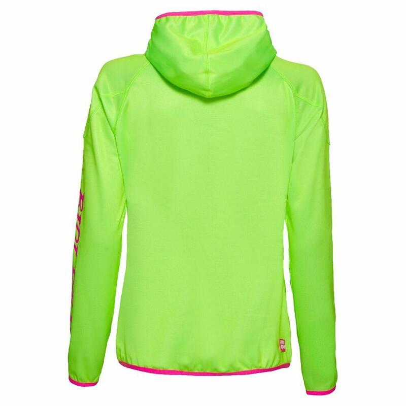 Inga Tech Jacket - neongreen/pink