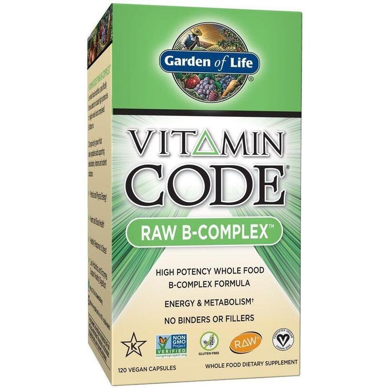 Garden of Live Vitamin Code RAW B-Complex 120 vcaps