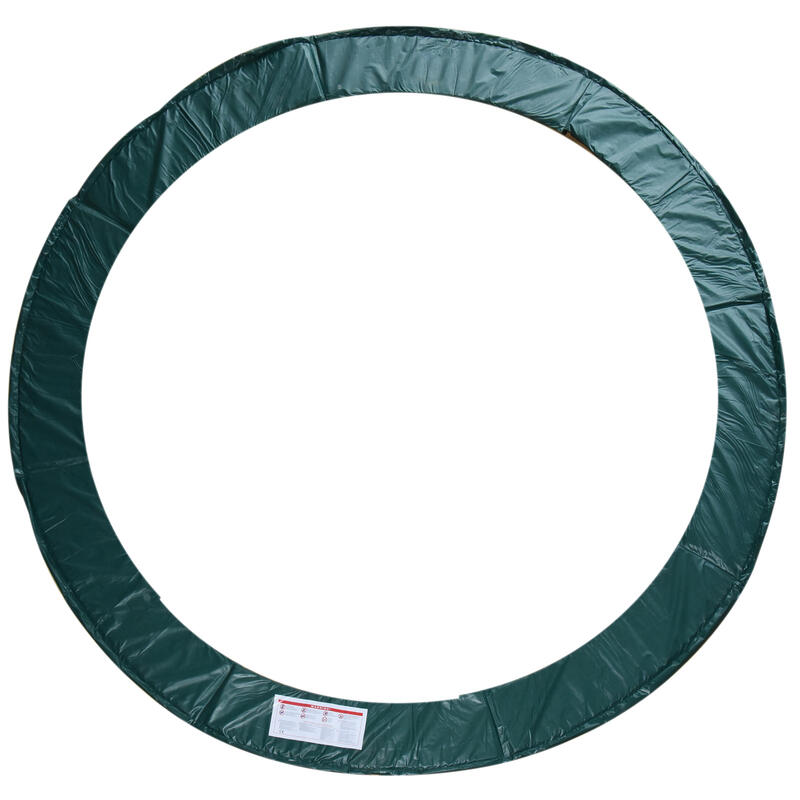 Cojín borde para cama elástica HOMCOM verde Ø305 cm