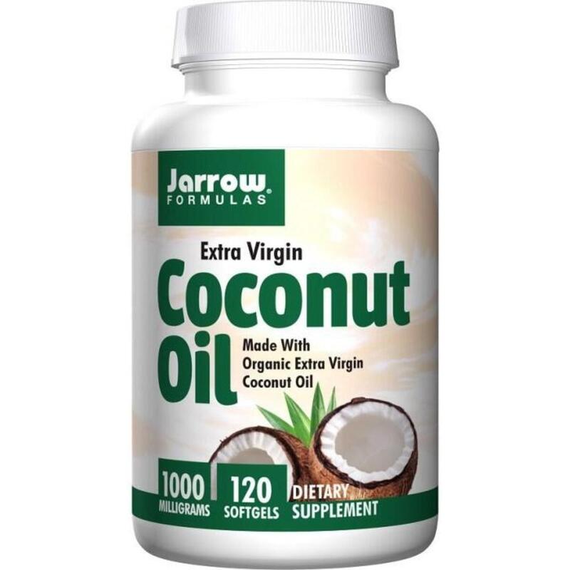 JARROW FORMULAS EXTRA VIRGIN COCONUT OIL - OLEJ KOKOSOWY EXTRA VIRGIN 1000MG