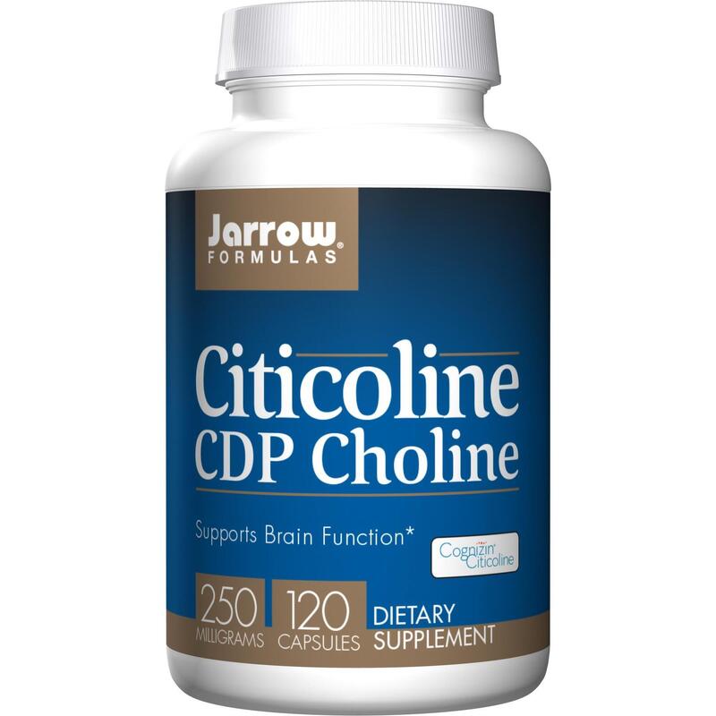 JARROW FORMULAS CITICOLINE CDP CHOLINE 250MG - 120 KAPSUŁEK