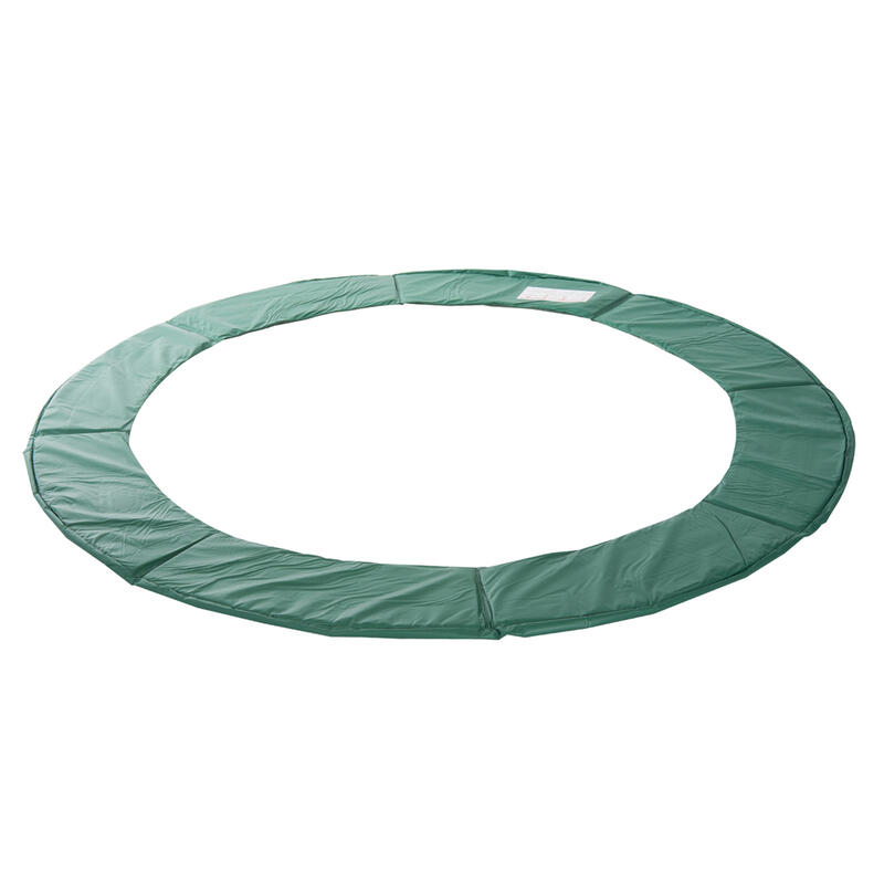 Cojín borde para cama elástica HOMCOM verde Ø244 cm