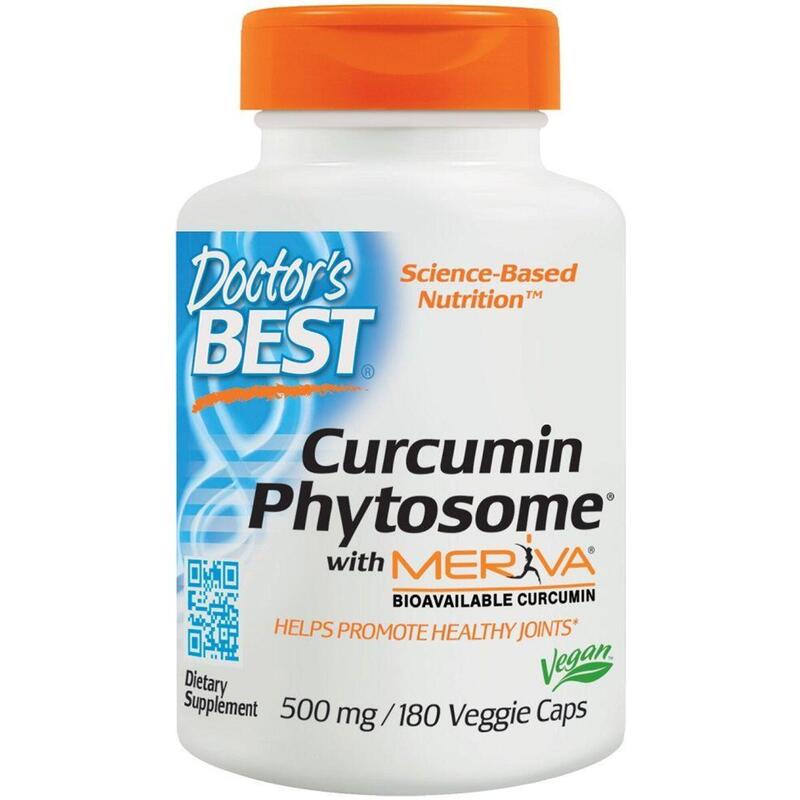 Doctor's Best Curcumin Phytosome with Meriva 500mg - 180 vcaps