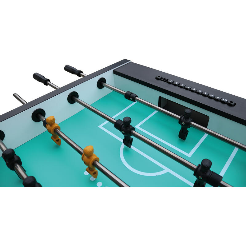 Tafelvoetbaltafel Buffalo Company binnen zwart