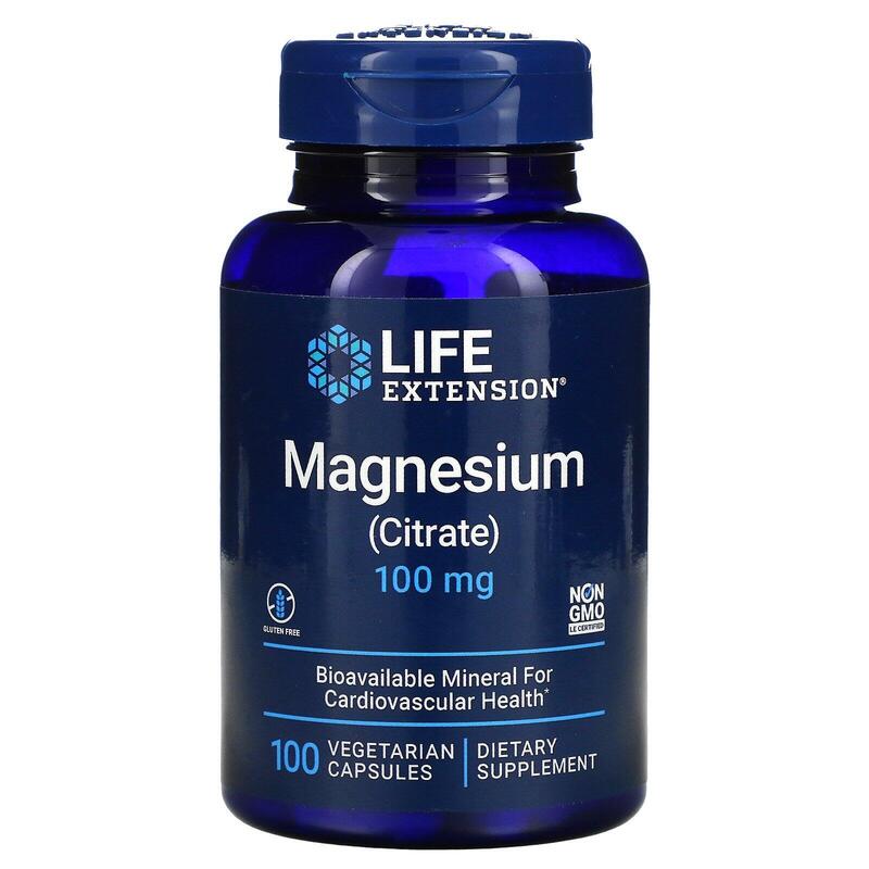 Life Extension Magnesium (Citrate) 100 vcaps