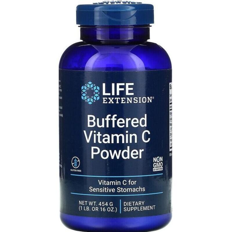 Life Extension Buffered Vitamin C Powder 454 grams
