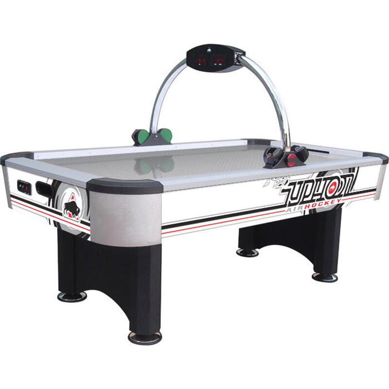 Buffalo Table d'air hockey en acier inoxydable Typhoon