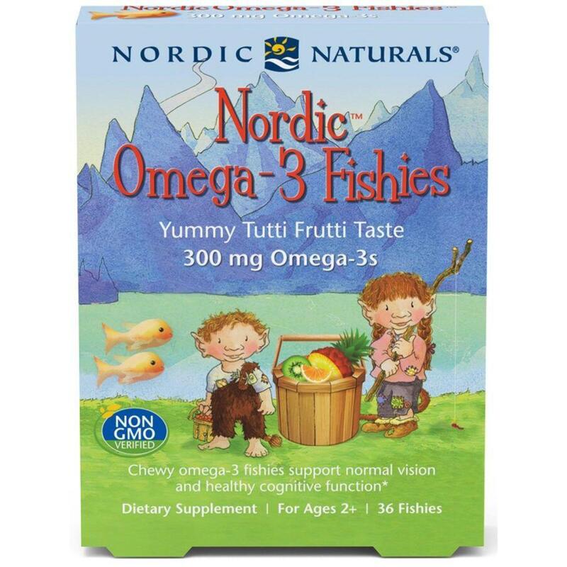 Nordic Naturals Nordic Omega-3 Fishies 36 caps
