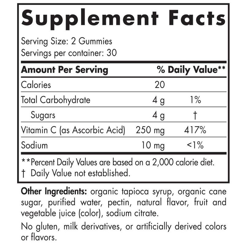 NORDIC NATURALS VITAMIN C 120 GUMMIES