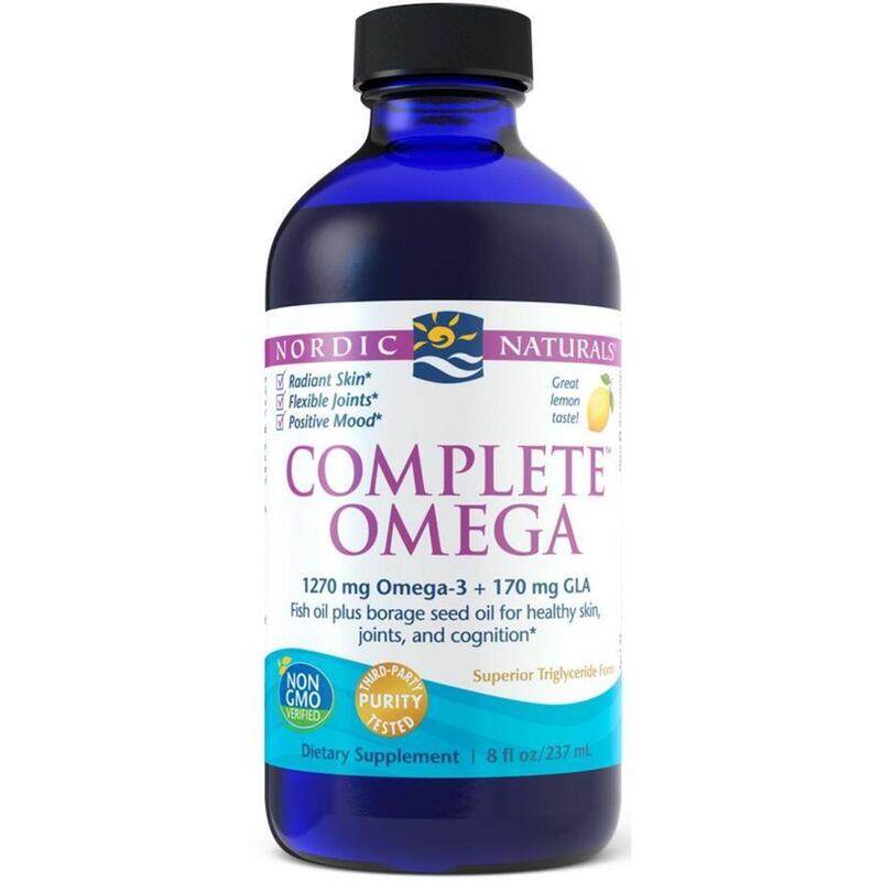 Nordic Naturals Complete Omega 1270mg Lemon - 237 ml