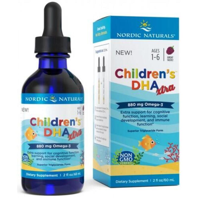 Children's DHA Xtra Nordic Naturals 880mg BerryPunch 60ml