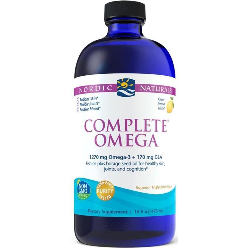 Nordic Naturals Complete Omega 1270mg Lemon - 473 ml
