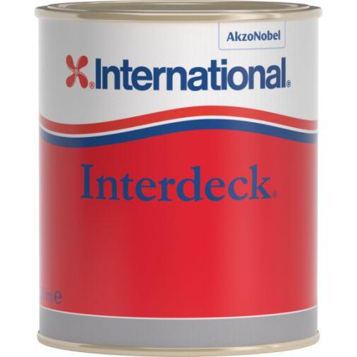 Vernice antiscivolo International INTERDECK - INTERNATIONAL 750 ml blu 923