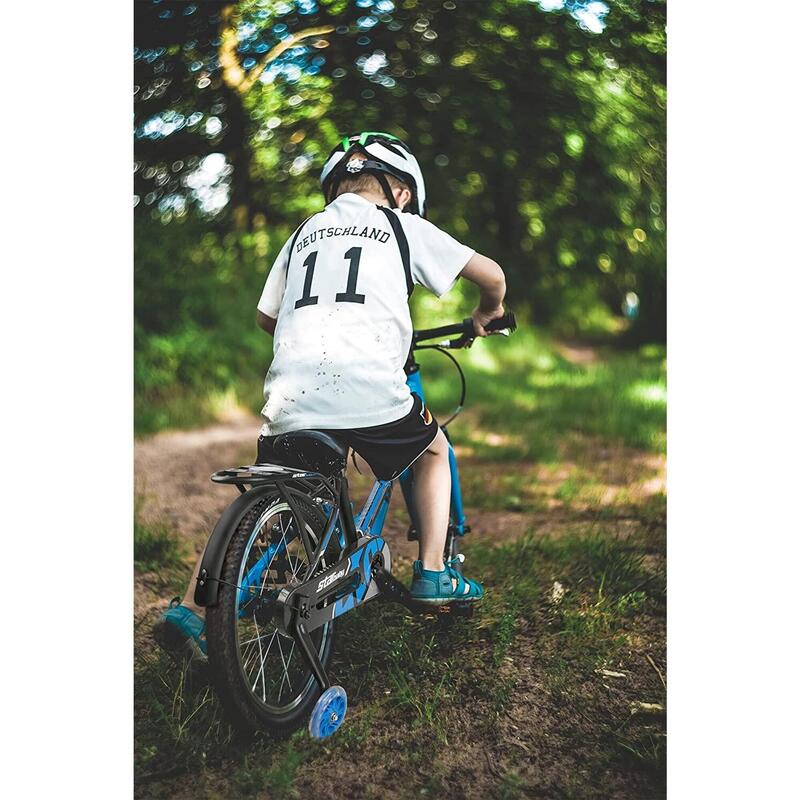 Bicicleta Infantil Airel para Niños y Niñas de 3 a 11 años con Ruedines y Cesta