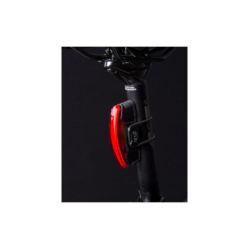 Éclairage vélo USB arrière livré 3 fonctions standard, éco, flash Spanninga Arco
