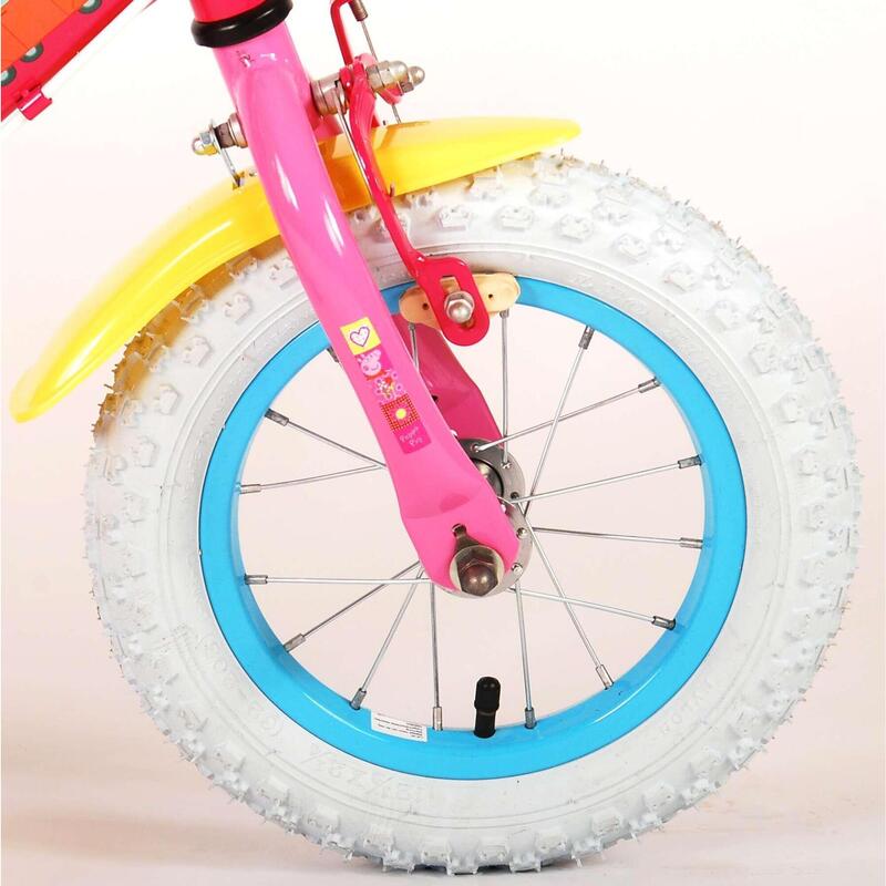 VOLARE BICYCLES Kinderfiets Peppa Pig 12 inch, zonder terugtraprem