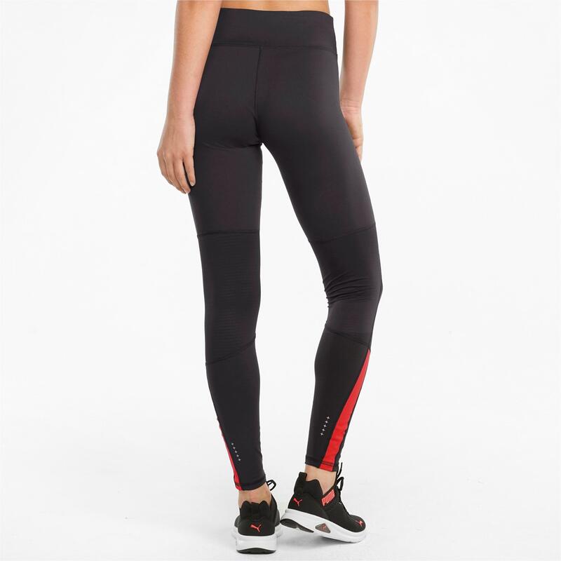 Colanti femei Puma Run Favorite Reg Rise Full Tight, Negru