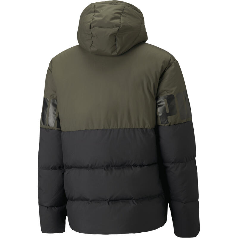 Chaqueta Puma Essentials+ CB Down, Verde, Hombre