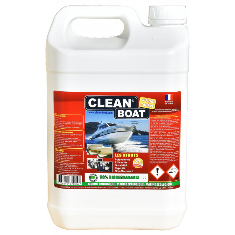 Clean Detergente speciale per scafi per imbarcazioni
