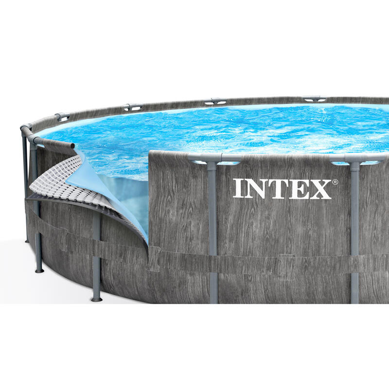 Basen stelażowy do ogrodu Intex 457 x 122 cm zestaw 18w1