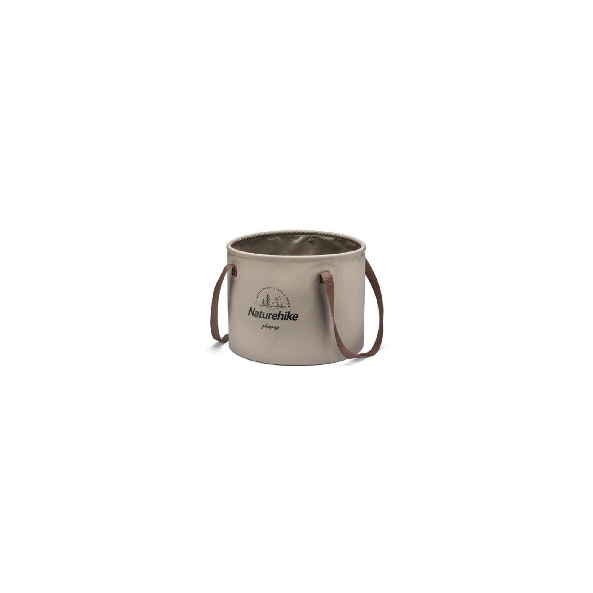 WIADRO SKŁADANE 20L NH20SJ040-LIGHT BROWN