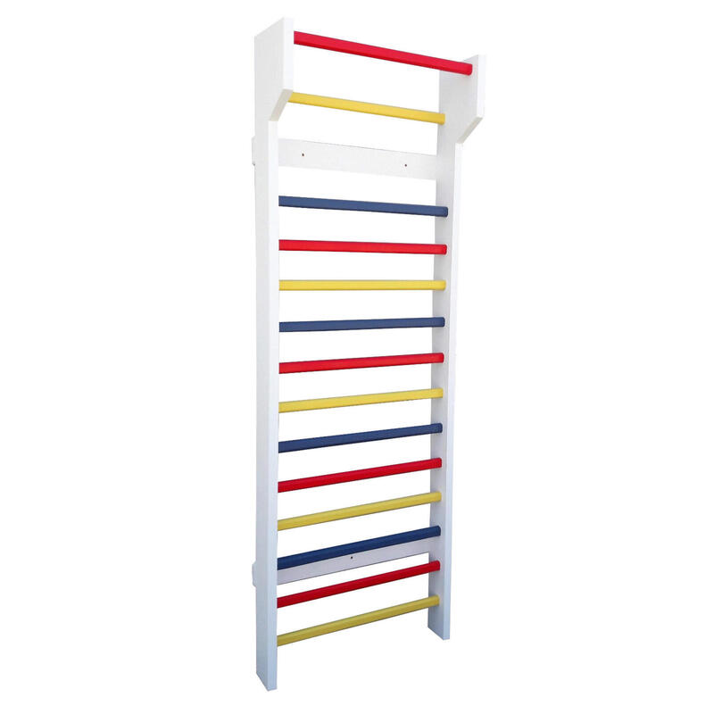 Spalier Gimnastica SCHROTH, 230x80 cm, COLORAT, 14 Bare - M230LC4