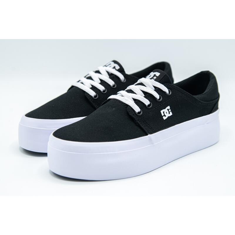 Tenisi femei DC Shoes Trase Platform, Negru