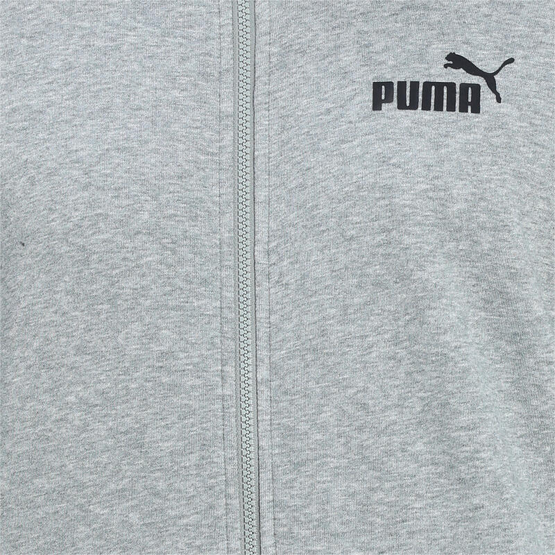 Giacca sportiva Essentials uomo PUMA Medium Gray Heather