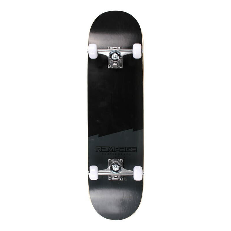 RAMPAGE Rampage Plain Third Skateboard - Black 7.75"