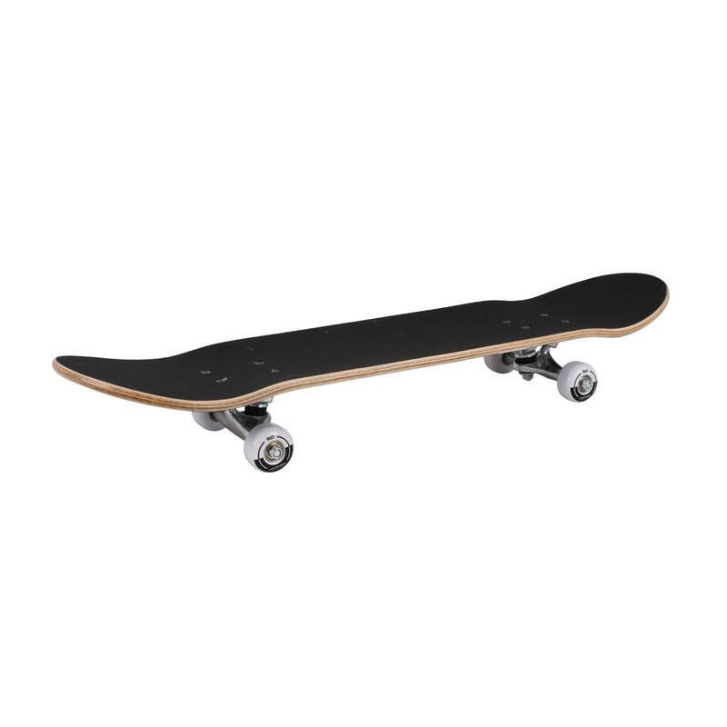 Rampage Plain Third Skateboard - Black 2/5