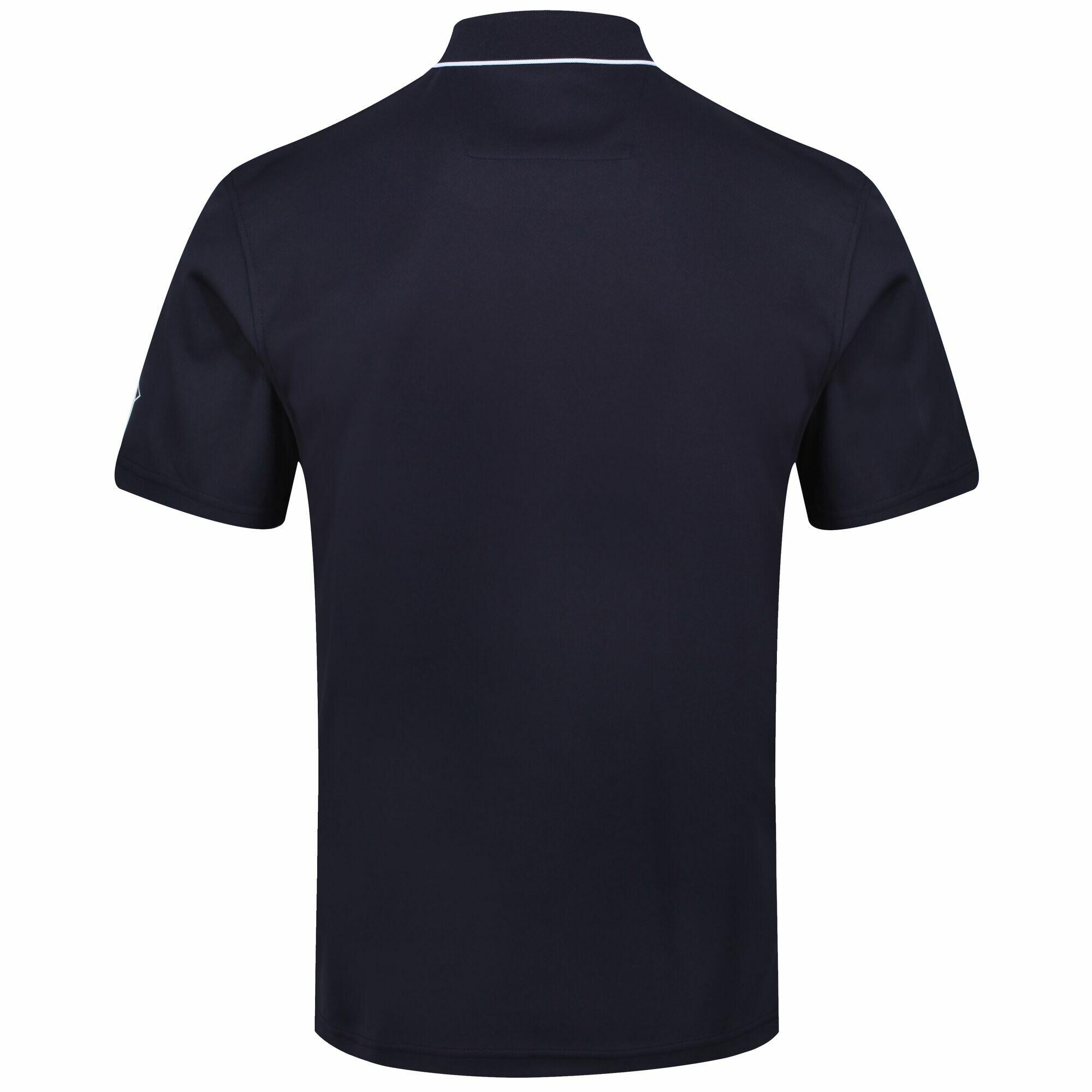 Maverik V Men's Fitness Short Sleeve Polo Shirt - Navy 7/7