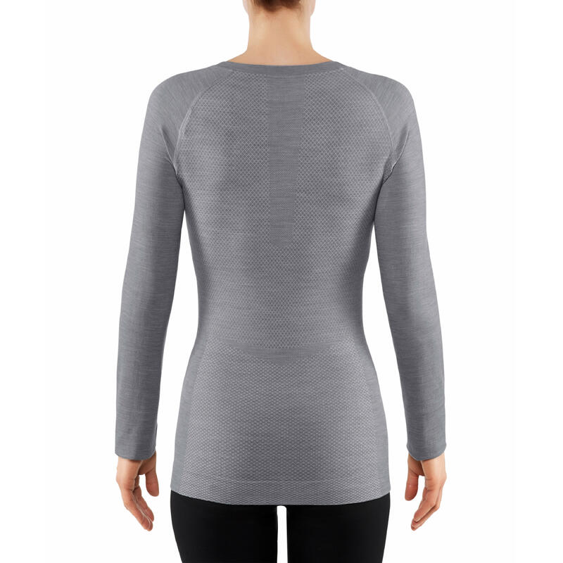 Dames-T-shirt met lange mouwen Falke Wool-Tech Light