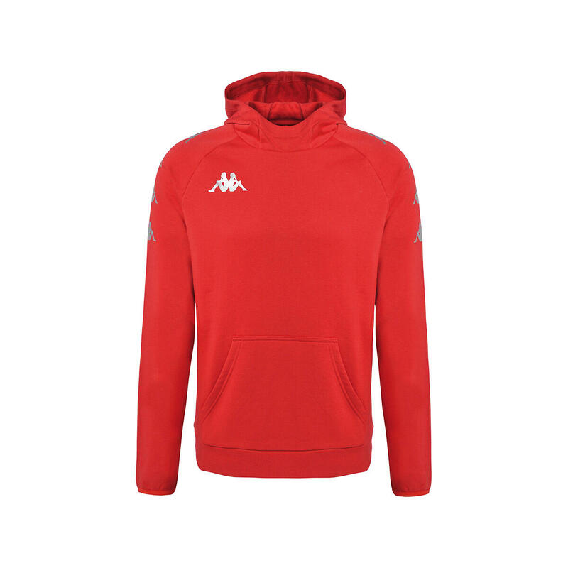 Sudadera con capucha niÃ±os unisex Kappa Diano 31153nw-005 en color rojo