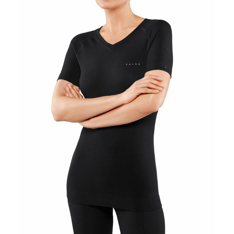 Damen-T-Shirt Falke Wool-Tech Light