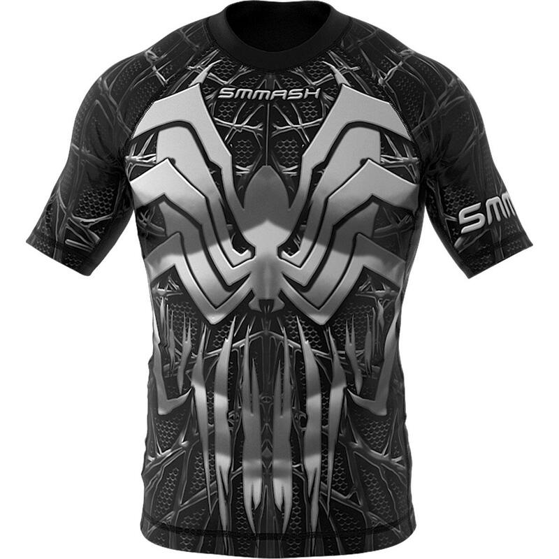 Rashguard do MMA z krótkim rękawem męski Smmash Venomous