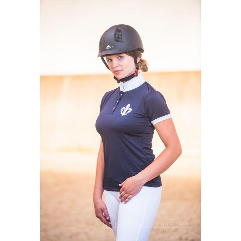 Koszulka jeździecka konkursowa START Camilla damska