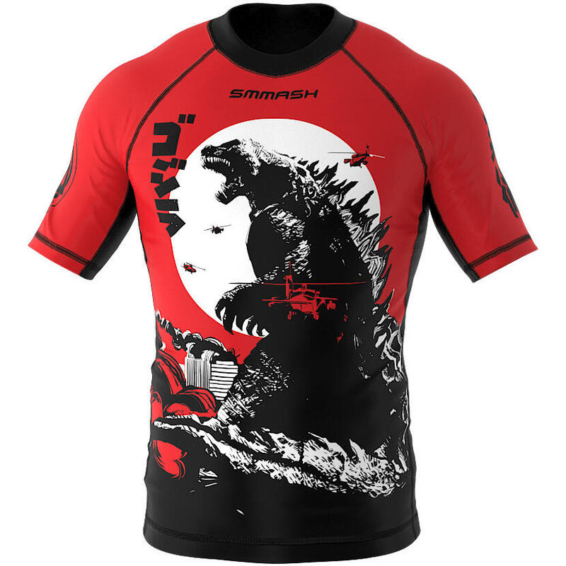 Rashguard do MMA z krótkim rękawem męski Smmash Zilla