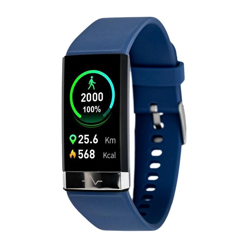 Wv19 unisex sport smartwatch blauw