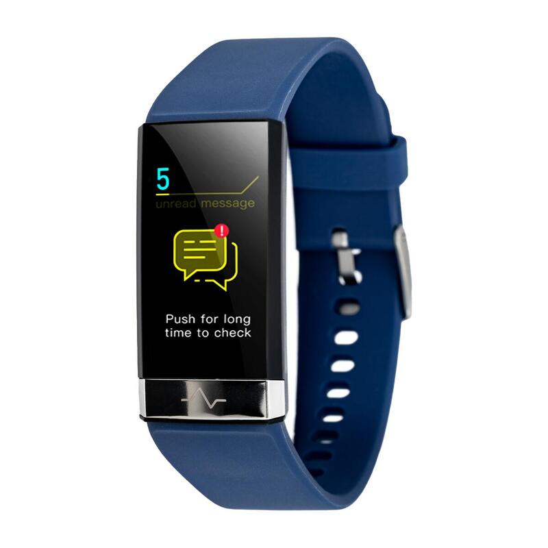 Reloj inteligente smartwatch Multideporte Watchmark Wv19 azul