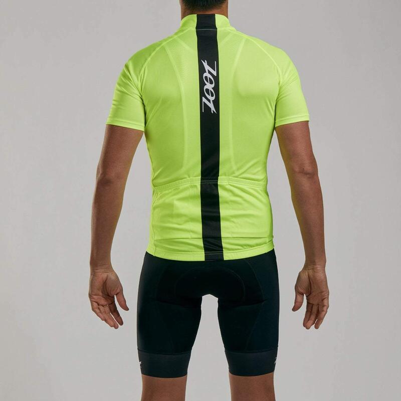 Maillot de cyclisme Hommes Core + Cycle Jersey - Safety Yellow ZOOT