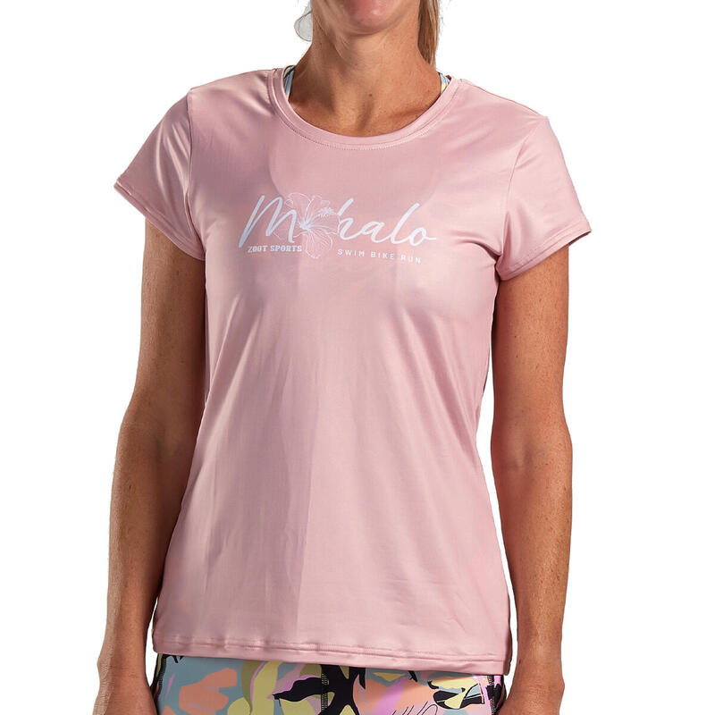 Kurzarm Trikot Damen LTD Laufen T-Shirt - Pink Mahalo ZOOT