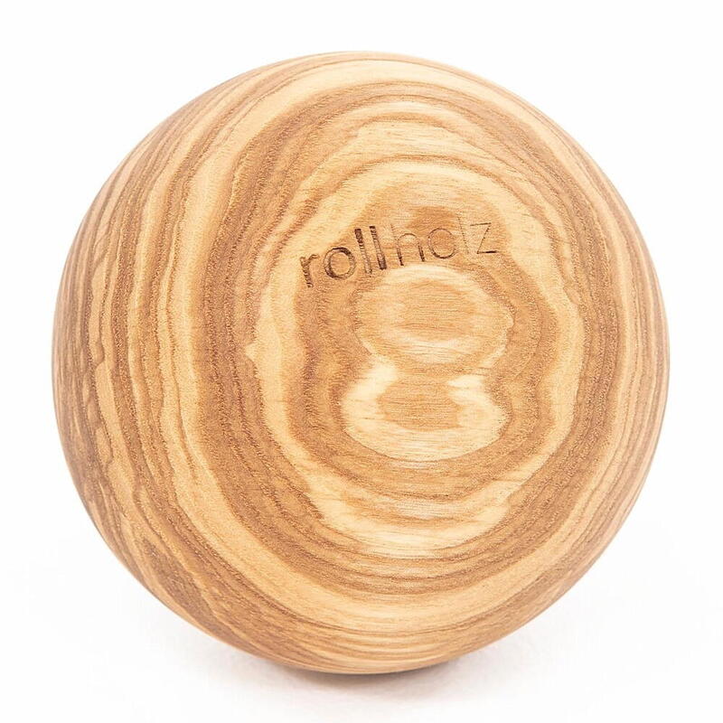 Faszienball 10 cm Kugel Esche aus FSC zertifiziertem Holz - ROLLHOLZ