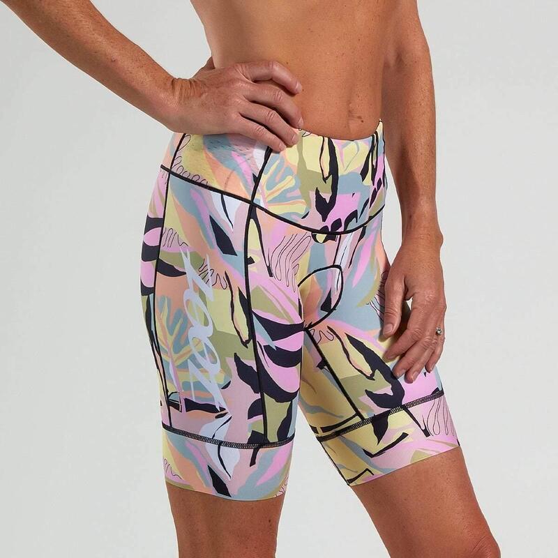 Fond de triathlon Femme LTD 6" Short de triathlon à compression rembourrée -