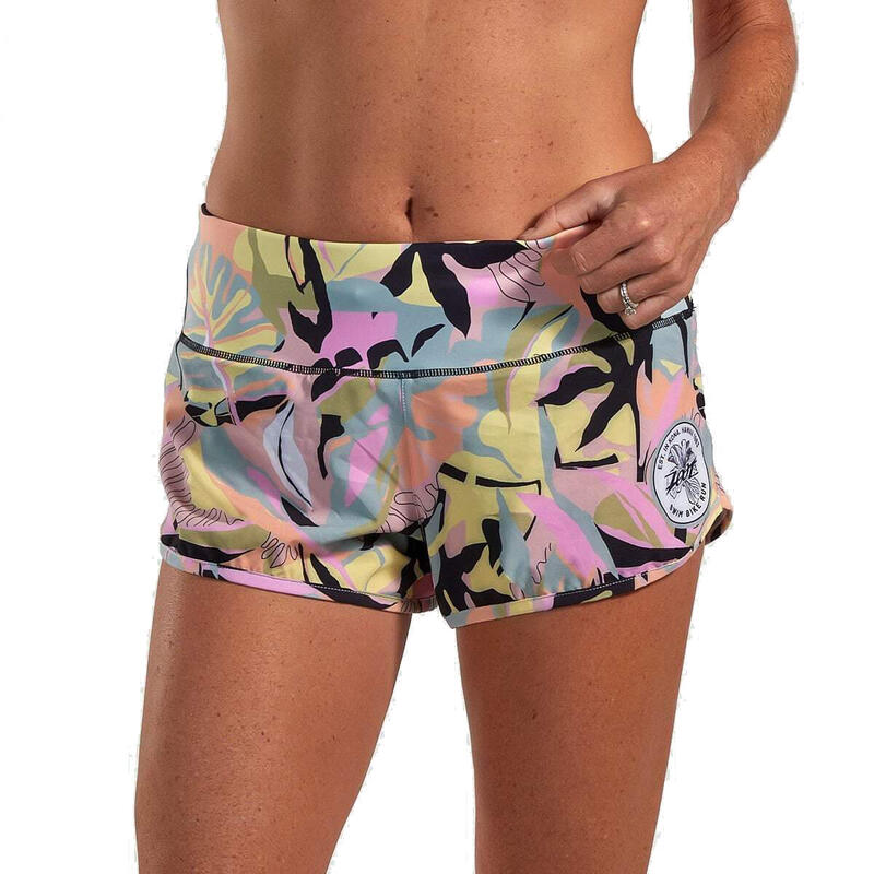 Fond de triathlon Femme LTD 3" Short de course - Mahalo ZOOT