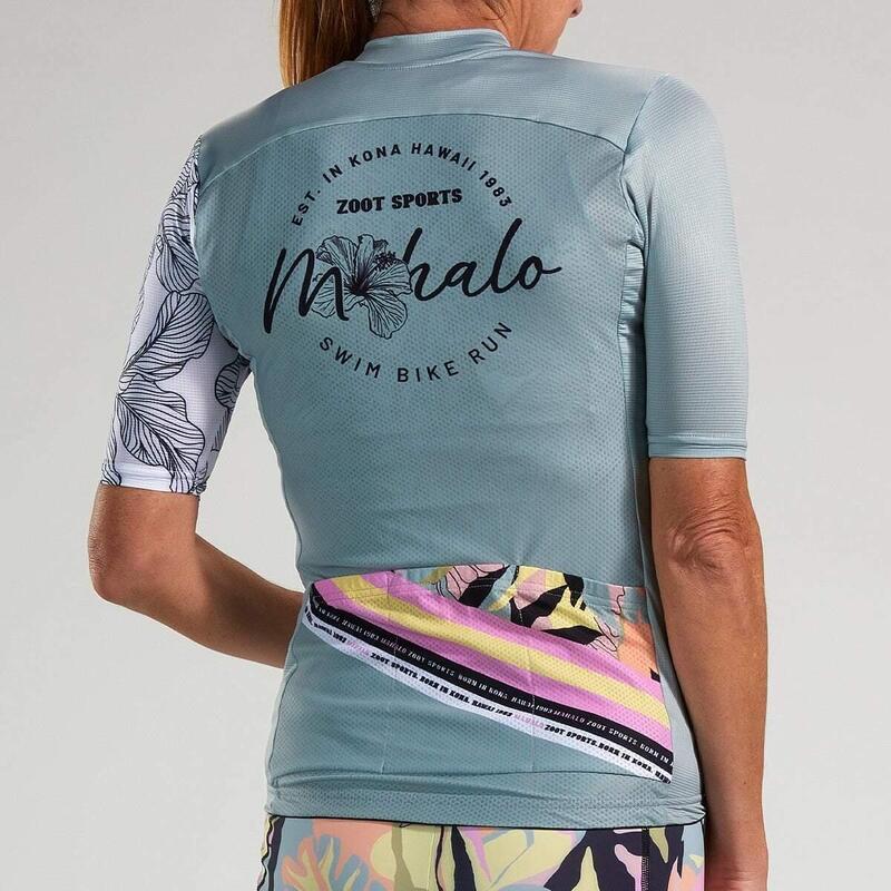 Maillot Ciclismo manga corta Mujer ZOOT BLU MAHALO Azul