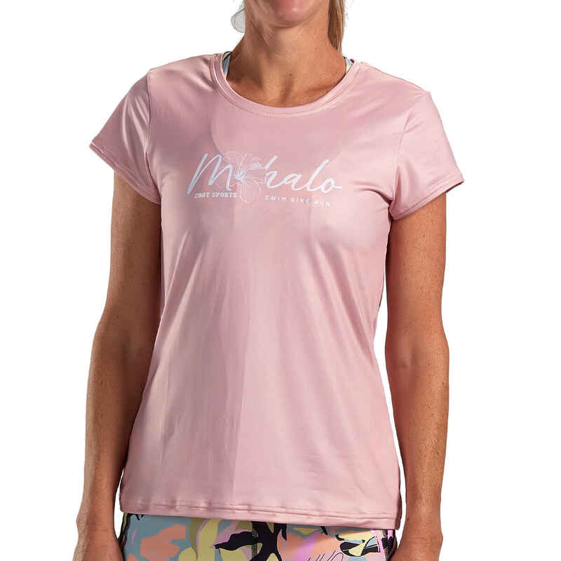 Kurzarm Trikot Damen LTD Laufen T-Shirt - Pink Mahalo ZOOT Media 1