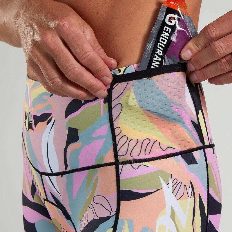 Fond de triathlon Femme LTD 6" Short de triathlon à compression rembourrée -