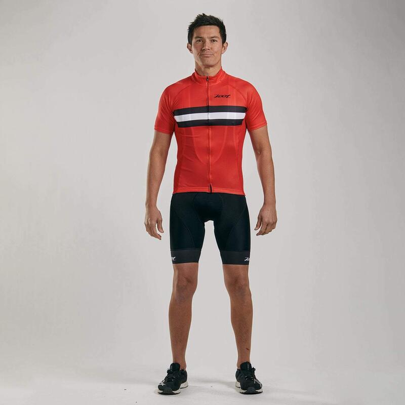 Sporttrikot Herren Core Fahrrad Aero Trikot - Cardinal ZOOT