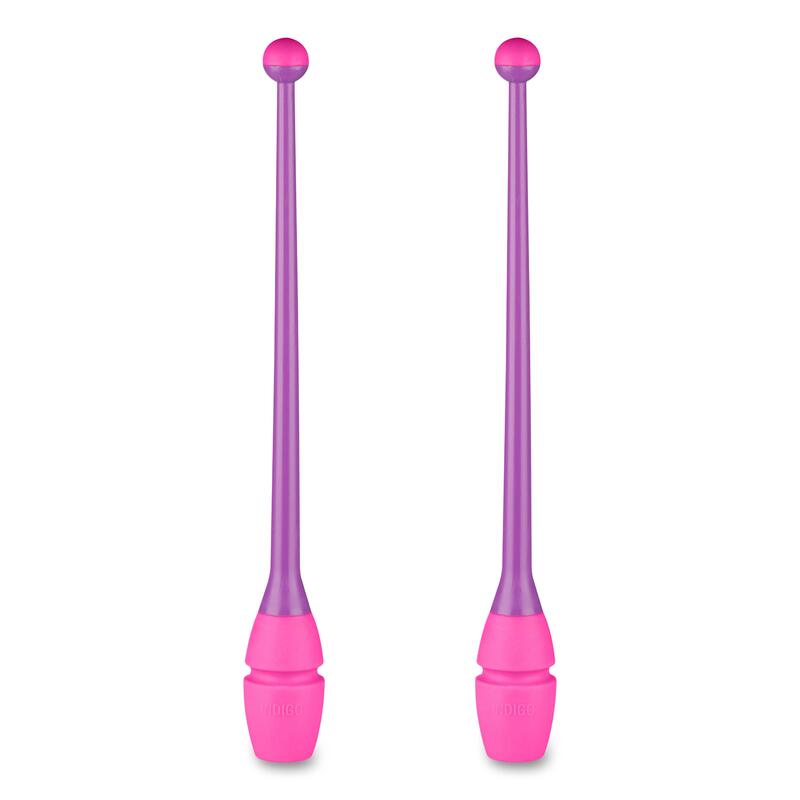 Mazas Engarzables de Tecnocaucho INDIGO 36 cm Violeta-Rosa