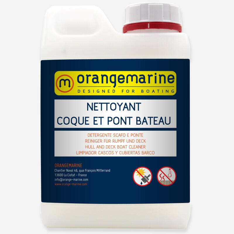 Nettoyant coque et pont bateau - ORANGEMARINE